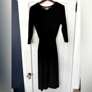 Black Eliza J knit dress